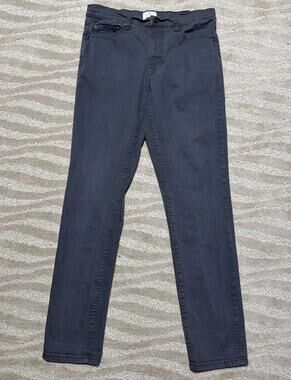 Mutual Weave slim Straight Fit Jeans Men's 32x34 Gray Denim stretch